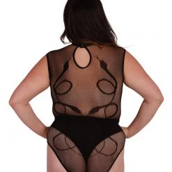 Raveware Kween Serpentine Mesh Bodysuit Clothing
