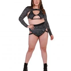 Lyte Couture X IHR Illusions Ultra Crop Top Clothing