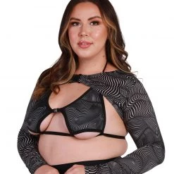 Lyte Couture X IHR Illusions Ultra Crop Top Clothing