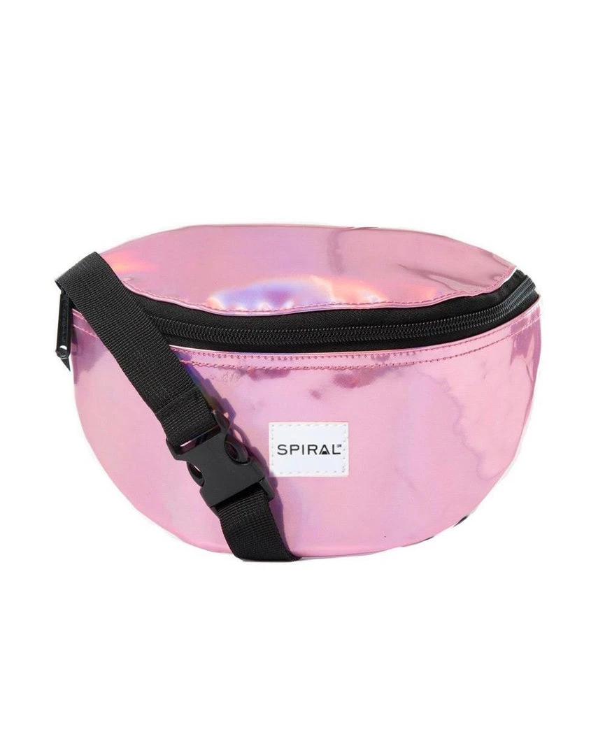 Collective Pink Rave Hologram Fanny Pack Accessories