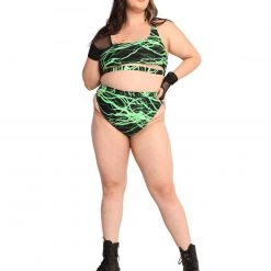 Dippin Daisies Lightning Speed Neon Hi-Cut Bottoms