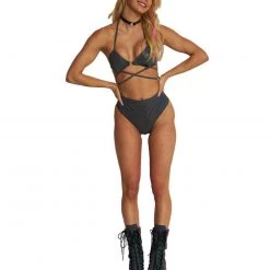 OhYes Clothing Lights Down Low Reflective Wrap Around Top