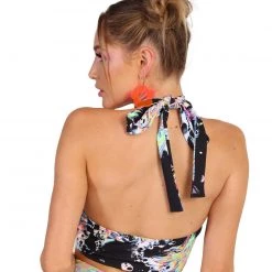 Day G Liquid Tripp Corset Halter Top