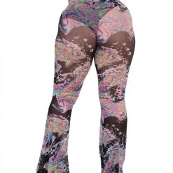 Day G Liquid Tripp Mesh Bell Bottoms Clothing
