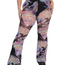 Day G Liquid Tripp Mesh Bell Bottoms Clothing