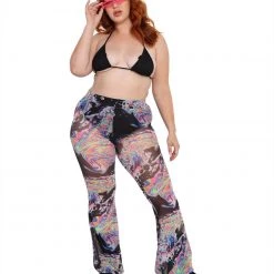 Day G Liquid Tripp Mesh Bell Bottoms Clothing