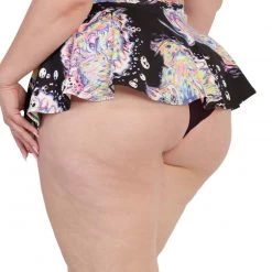 Day G Clothing Liquid Tripp Mini Skater Skirt