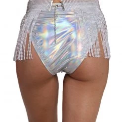 Hot & Delicious Black Bead Love Potion Beaded Fringe Skirt