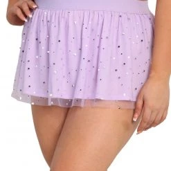 OhYes Bottoms Lucky Star Mesh Mini Skirt