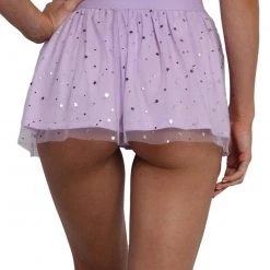 OhYes Bottoms Lucky Star Mesh Mini Skirt