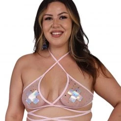 OhYes Lucky Star Wrap Around Top