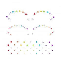 Accessories Lunautics Proud AF Rainbow Cut Crease Jewels