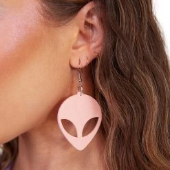 Rolita Couture Accessories Lunita X IHR Close Call Alien Earrings