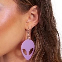 Rolita Couture Accessories Lunita X IHR Close Call Alien Earrings