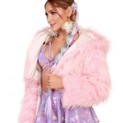 Rolita Couture Lunita X IHR Fur Crop Jacket