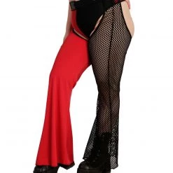Rolita Couture Rolita X IHR Splice Fishnet Ride Em Bell Chaps Clothing
