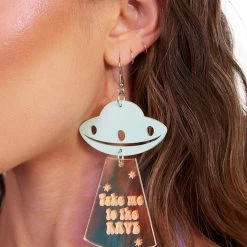 Rolita Couture Lunita X IHR Take Me To The Rave Earrings Accessories