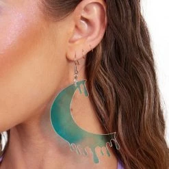 Rolita Couture Accessories Lunita X IHR Celestial Sparkle Moon Earrings