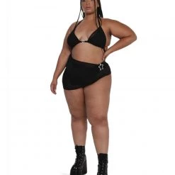 OhYes Tops Super Star Mesh Triangle Top