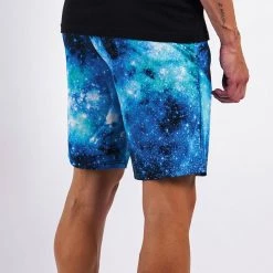 INTO THE AM Nebula Skies Shorts Bottoms