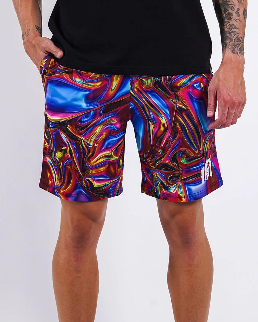INTO THE AM Prismatic Shorts