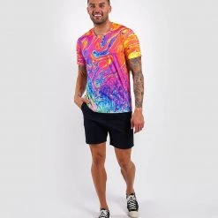 INTO THE AM Men Liquified Tie-Dye Tee