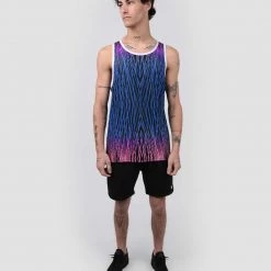 INTO THE AM Men Kaleidoscopic Ripples Tank