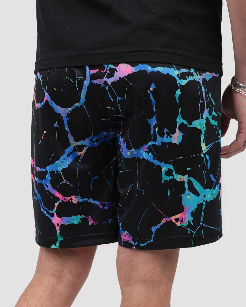 INTO THE AM Men Electric Rainbow Shorts