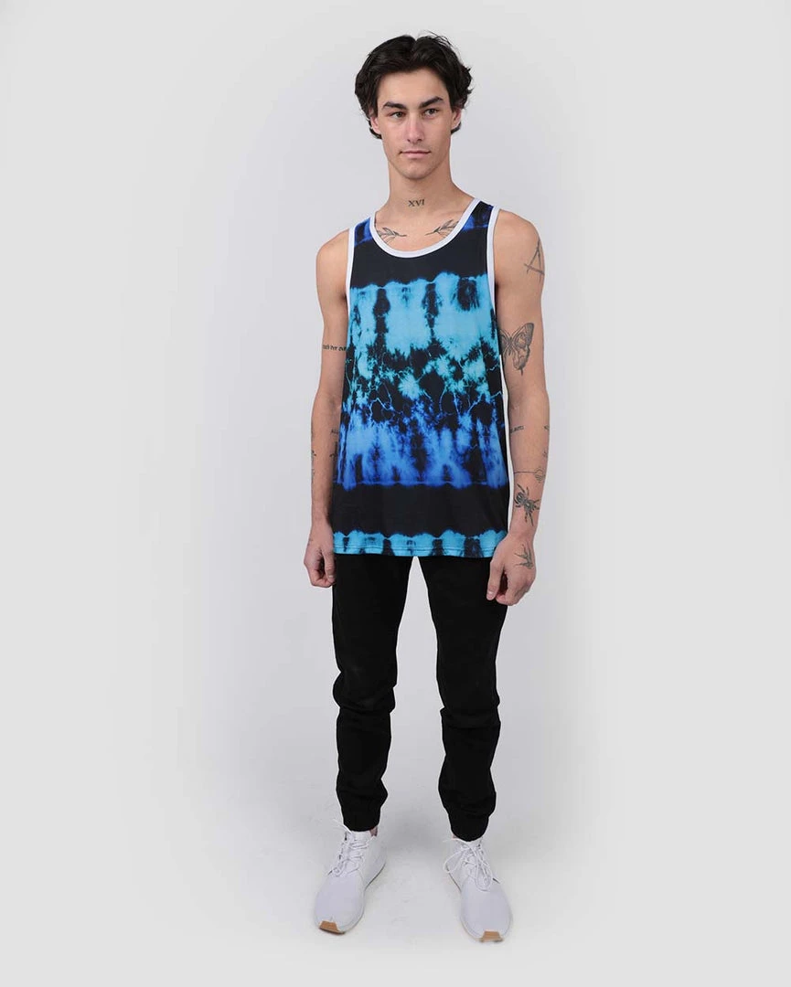 INTO THE AM Men Abstract Shores Tank