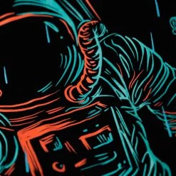 INTO THE AM Men Universal Love Glow-in-the-Dark Tank