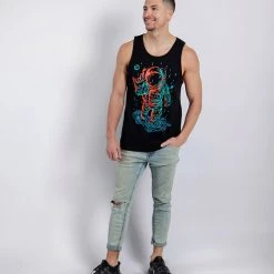 INTO THE AM Men Universal Love Glow-in-the-Dark Tank