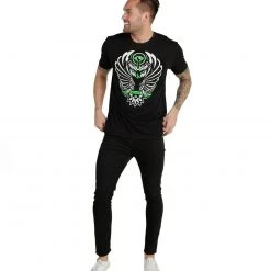 INTO THE AM Chakra Owl Glow-in-the-Dark Tee