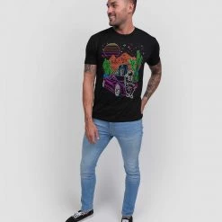 INTO THE AM Electric Desert Glow-in-the-Dark Tee