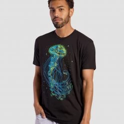 INTO THE AM Men Enchanted Waters Glow-in-the-Dark Tee