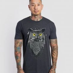 INTO THE AM Nocturnal Tee Tops & Outerwear