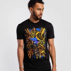 INTO THE AM Men Psychedelic Nights Tee