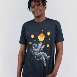 INTO THE AM Sky Lanterns Tee Tops & Outerwear