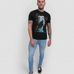 INTO THE AM Tops & Outerwear Space Swell Tee