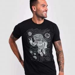 INTO THE AM Men Space Waves Glow-in-the-Dark Tee