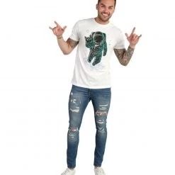 INTO THE AM Universal Love Glow-in-the-Dark Tee Men