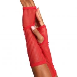 Body Language Mesh Arm Warmers