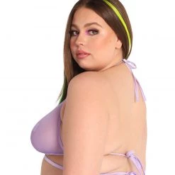 Body Language Mesh Underboob Ring Top Clothing