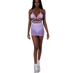 Body Language Mesh Underboob Ring Top Clothing