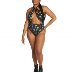 Cherry Mellow, Inc. Mush Love Halter Bodysuit