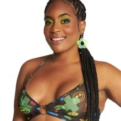 Cherry Mellow, Inc. Mush Love Mesh O-Ring Top New Arrivals