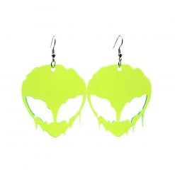 Accessories One Stop Rave Alien Melt Earrings