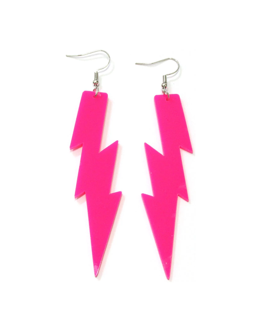 Ana Accessories Neon Boom Bolt Earrings