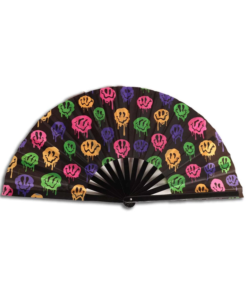 Andrew - Agent Neon Euphoria UV Hand Fan New Arrivals