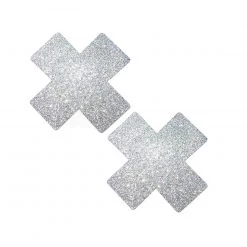 Trending Now Neva Nude Pixie Dust Glitter Cross Pasties