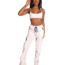 Hot & Delicious Black Bead Clothing Nitro Crop Top